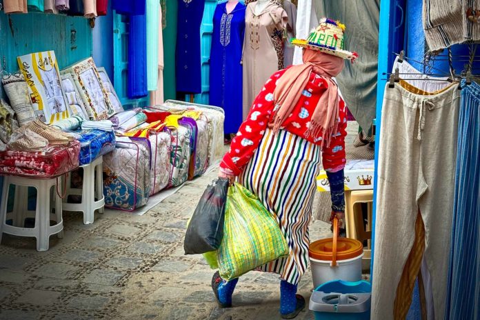 Chefchaouen – Die blaue Stadt Marokkos: Ein Märchen aus 1001 Nuancen Blau Chefchaouen – Die blaue Stadt Marokkos. Foto: Mario Vedder