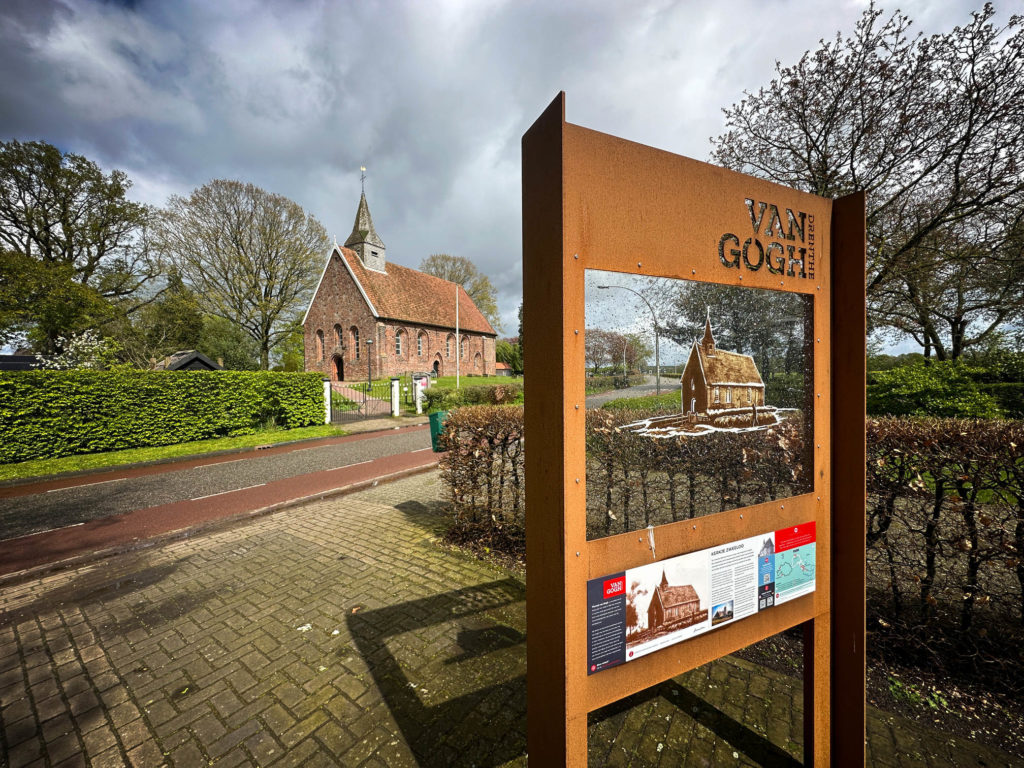 Die Perspektive des Künstlers Vincent van Gogh in der Provinz Drenthe. Foto: Mario Vedder
