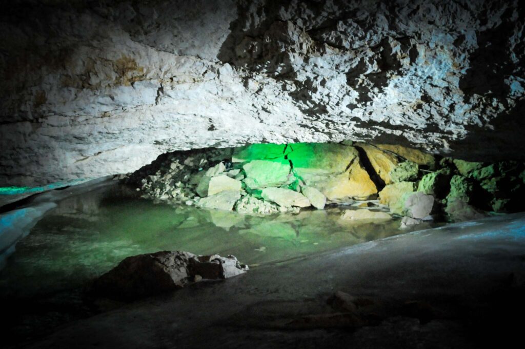 Licht und Eis - eine Wunderwelt. Foto: Oliver Abraham